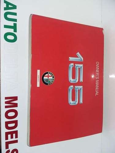 ALFA ROMEO 155 OWNERS MANUAL  * FREE SHIPPING IN SA *